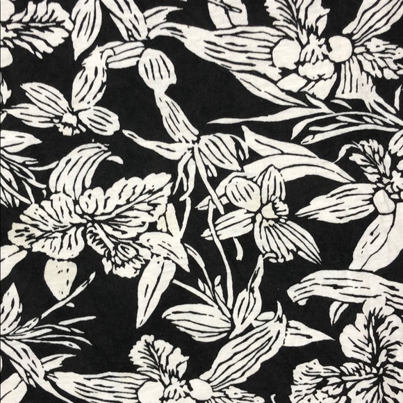 Floral printed Zara round neck T-shirt short sleev - Picture 5 of 8